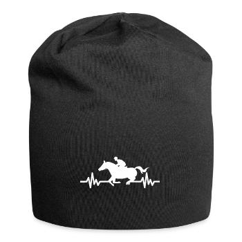 Heartbeat Horse Stallion Jument Ross Polo - Bonnet en jersey - noir - Devant