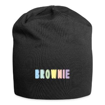 Brownie - Jersey-Beanie - Schwarz - Vorne