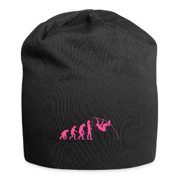 Saut à la perche Saut à la perche Maman Femmes Drôle - Bonnet en jersey - noir - Devant