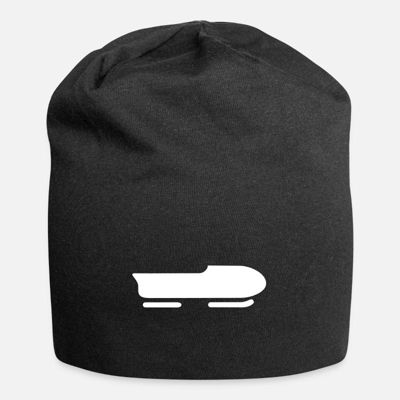 Bob - Jersey-Beanie - Schwarz