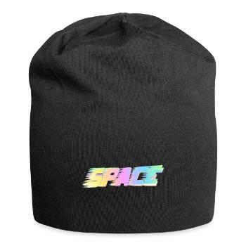 Space - Jersey-Beanie - Schwarz - Vorne