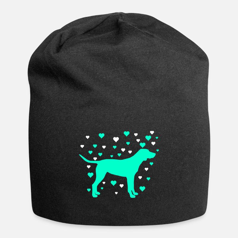 Labrador - Jersey-Beanie - Schwarz