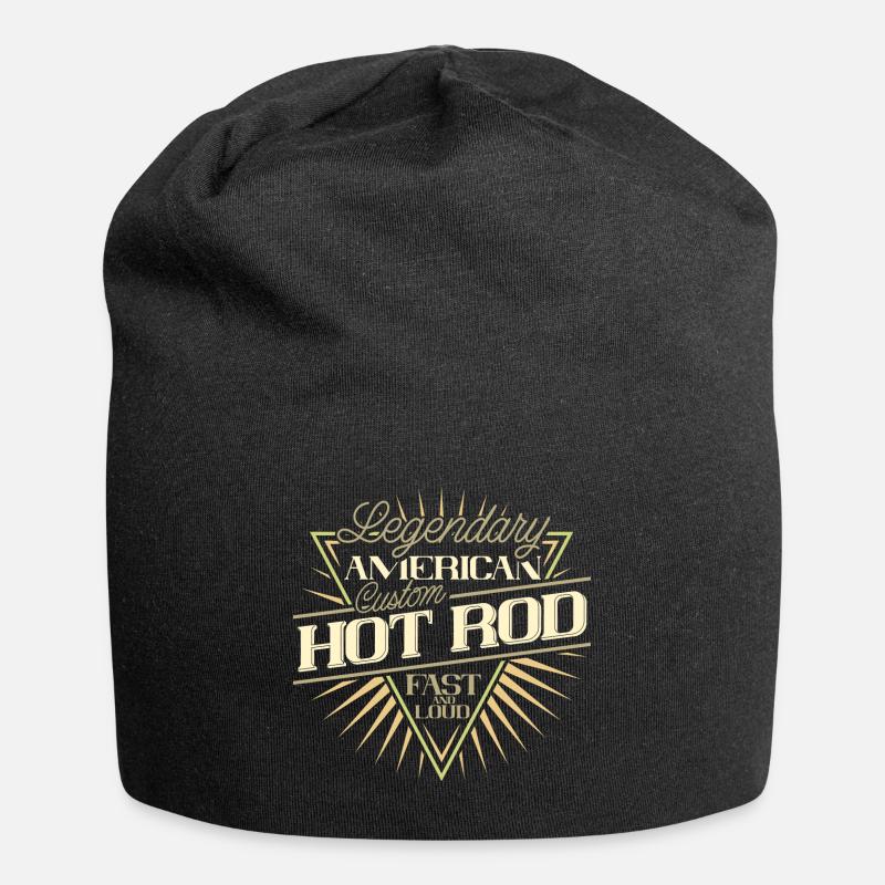 Hot rod - Bonnet en jersey - noir