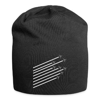Airplane - Jersey Beanie - black - Front