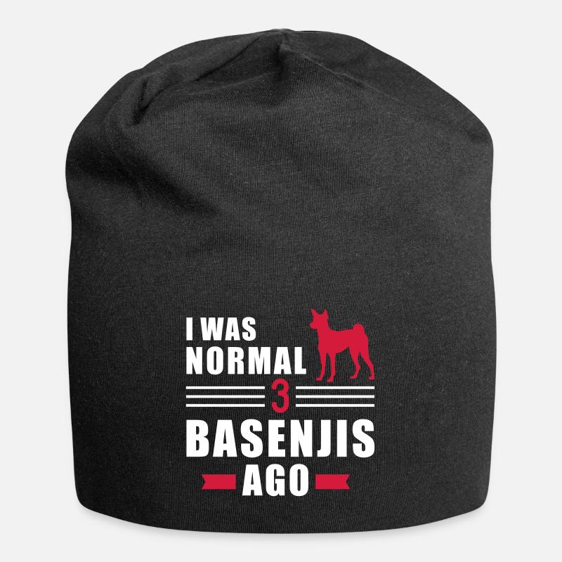 basenji - Bonnet en jersey - noir