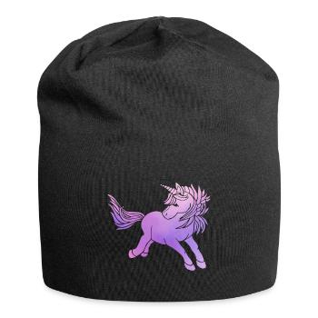 unicorn - Jersey Beanie - black - Front