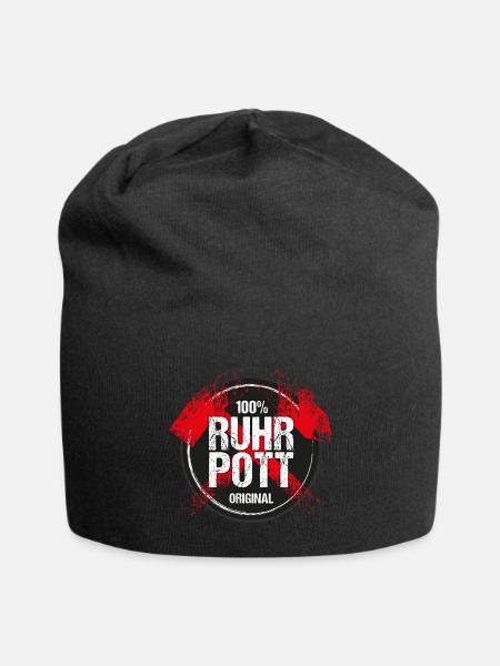 RUHRPOTT 03 - Jersey-Beanie - Schwarz