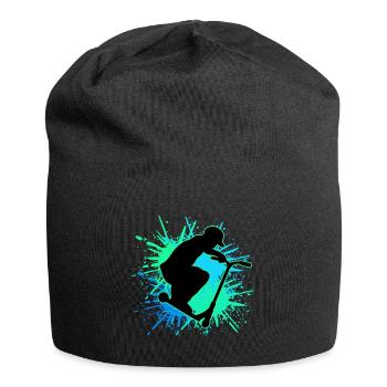 scooter stunt it - Jersey-Beanie - Schwarz - Vorne
