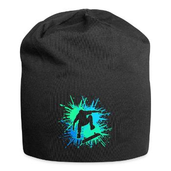 skater - Jersey-Beanie - Schwarz - Vorne