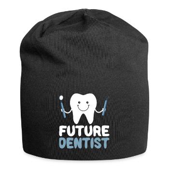 Future Job Dentist Junior Dentist Baby Boy - Jersey Beanie - black - Front