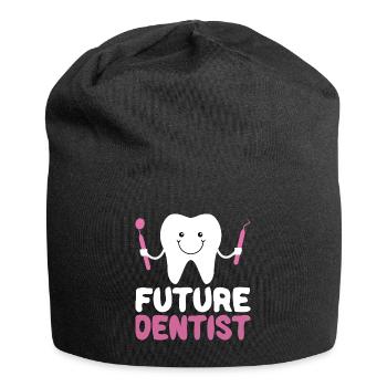Futur Dentiste Junior Dentiste Baby Girl - Bonnet en jersey - noir - Devant