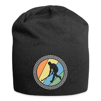 Feldhockey Hockeyspieler "Penalty" Hockeysport - Jersey-Beanie - Schwarz - Vorne