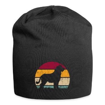 Komondor Hungarian Vintage Retro - Jersey Beanie - black - Front