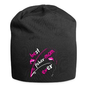 Meilleure pêcheuse de tous les temps - Bonnet en jersey - noir - Devant