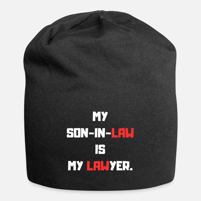 Mon gendre - Bonnet en jersey - noir