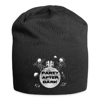 PARTY NACH EINBRUCH DER DUNKELHEIT - Jersey-Beanie - Schwarz - Vorne