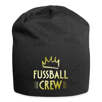 Équipe de football - Bonnet en jersey - noir - Devant