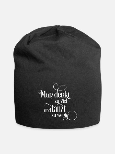 tanzen - Jersey-Beanie - Schwarz