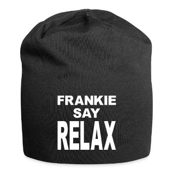 Frankie Say Relax - Jersey-Beanie - Schwarz - Vorne