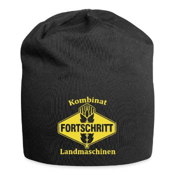 FORTSCHRITT DDR Kombinat Landmaschinen - Jersey-Beanie - Schwarz - Vorne