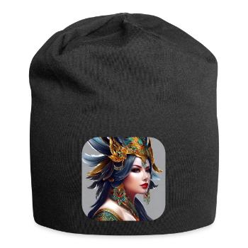 Gorgeous Fantasy Woman - Jersey Beanie - black - Front