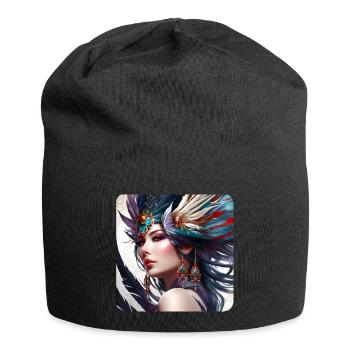 Gorgeous Fantasy Woman - Jersey Beanie - black - Front