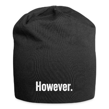 Toutefois - Bonnet en jersey - noir - Devant