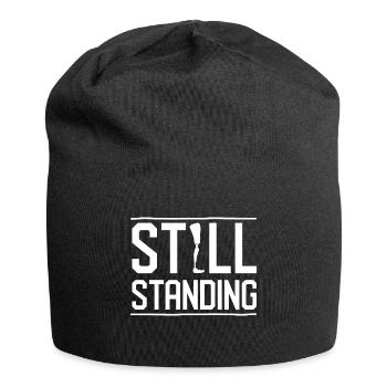 Still Standing Gift - Jersey Beanie - black - Front