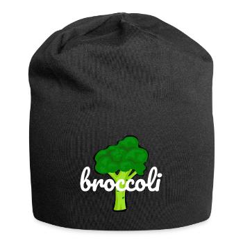 Le brocoli! - Bonnet en jersey - noir - Devant