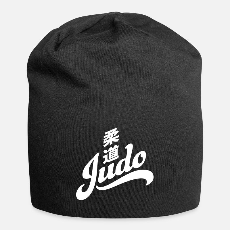 Judo - Jersey-Beanie - Schwarz
