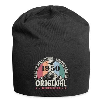 1950 Anniversaire 1950 Vintage Anniversaire 1950 - Bonnet en jersey - noir - Devant
