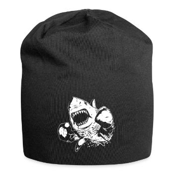 Hai Boxer Kampfsport MMA - Jersey-Beanie - Schwarz - Vorne