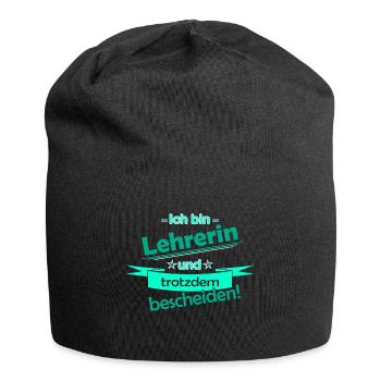 professeur - Bonnet en jersey - noir - Devant