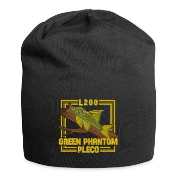 Green Phantom Pleco Wels L200 Aquarium Zierfisch - Jersey-Beanie - Schwarz - Vorne