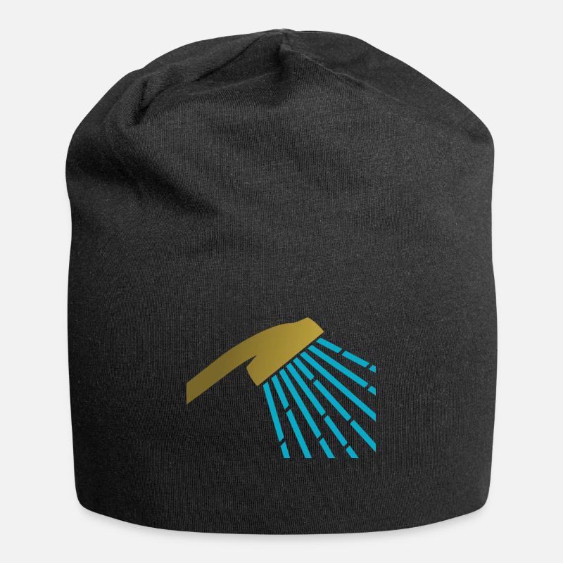 Golden Shower - Bonnet en jersey - noir