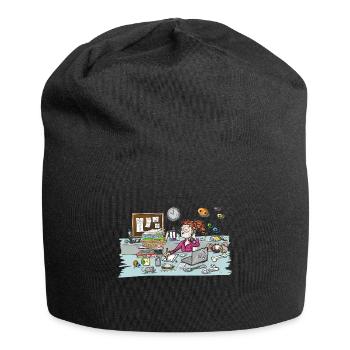 Climbing is a passion - climbing t-shirt - Jersey Beanie - black - Front