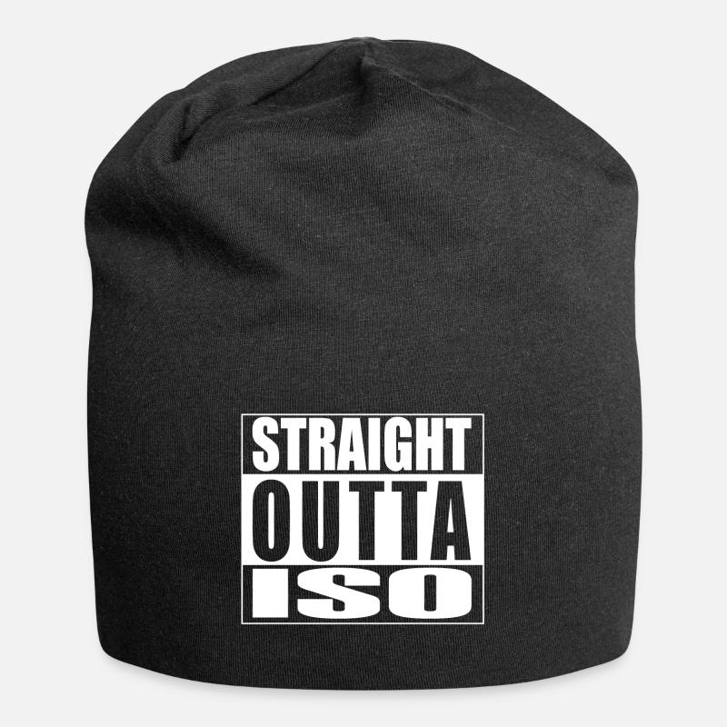 Droit Outta ISO - Bonnet en jersey - noir