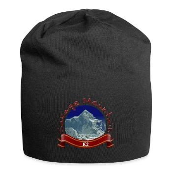 k2 red - Jersey-Beanie - Schwarz - Vorne