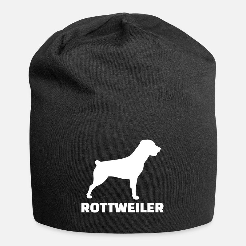 Rottweiler - Bonnet en jersey - noir