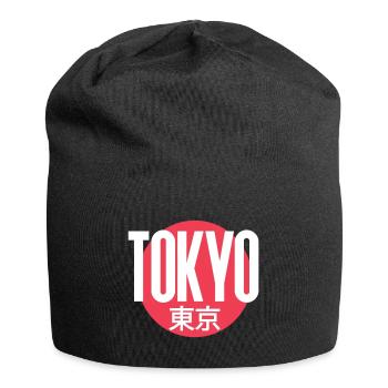 Tokyo - Jersey-Beanie - Schwarz - Vorne