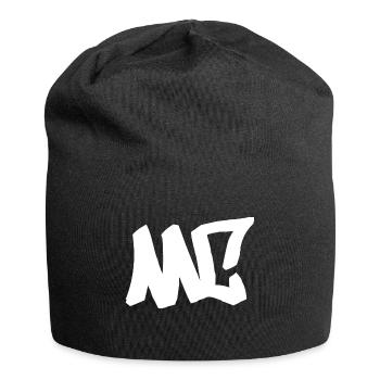 MC - Hip Hop, Rap, Graffiti - Bonnet en jersey - noir - Devant