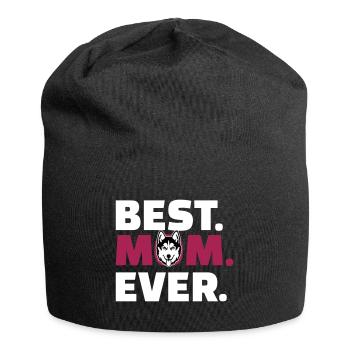 Alaskan Malamute - Jersey-Beanie - Schwarz - Vorne