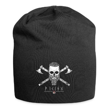 Viking - Skull Runen - Bonnet en jersey - noir - Devant