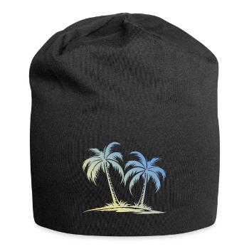 Palm Island - Jersey Beanie - black - Front