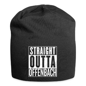 Straight Outta Offenbach - Bonnet en jersey - noir - Devant