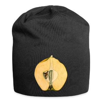 herbes thym romarin persil origan aneth - Bonnet en jersey - noir - Devant