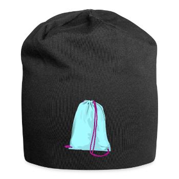 sac à dos valise sac à dos porte-documents127 - Bonnet en jersey - noir - Devant