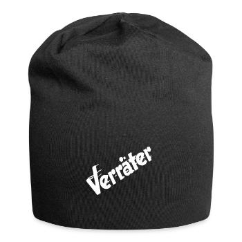 Verräter Betrüger verraten gepetzt - Jersey-Beanie - Schwarz - Vorne