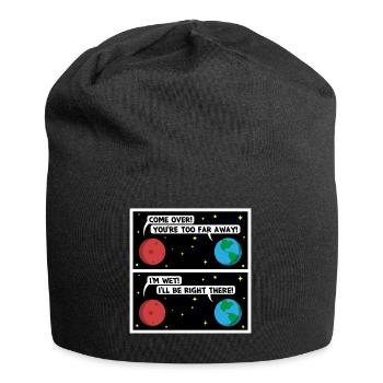 Mars I'm Wet Gift - Jersey Beanie - black - Front