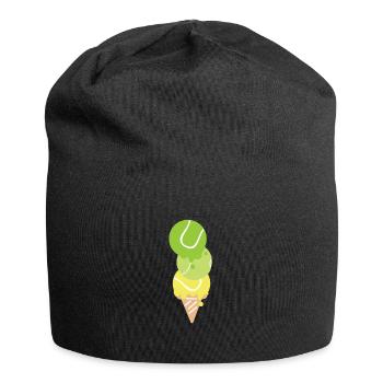 TENNIS SPORT - Jersey Beanie - black - Front